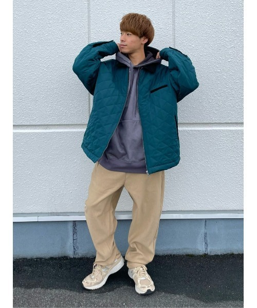 BACK NUMBER（バックナンバー）の「【BACK NUMBER】あったか裏シャギーポリスウェードパーカー（パーカー・メンズ・ダークグレー/ケリーグリーン/ネイビー/オフホワイト・S/M/L/XL）」の19枚目の写真