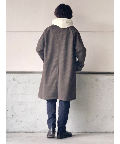 BACK NUMBER（バックナンバー）の「【BACK NUMBER】あったか裏シャギーポリスウェードパーカー（パーカー・メンズ・ダークグレー/ケリーグリーン/ネイビー/オフホワイト・S/M/L/XL）」の14枚目の写真