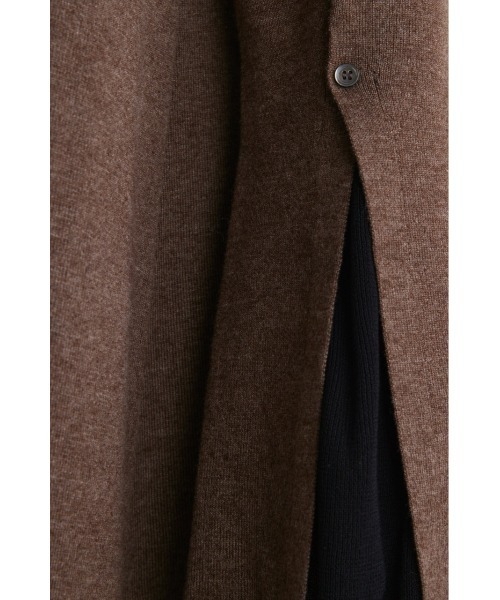 STYLEMIXER（スタイルミキサー）の「バイカラースリーブニットワンピース（ワンピース・レディース・ブラック/ライトブラウン・SMALL/MEDIUM）」の16枚目の写真