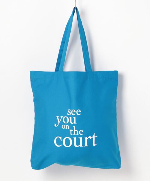 rapiecage（ラピエサージュ）の「コットンオックスプリントトート（トートバッグ・レディース・レッド/ブルー・FREE）」の16枚目の写真