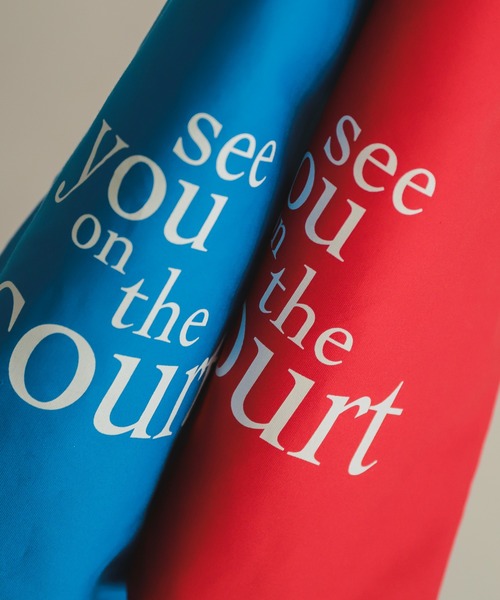 rapiecage（ラピエサージュ）の「コットンオックスプリントトート（トートバッグ・レディース・レッド/ブルー・FREE）」の4枚目の写真