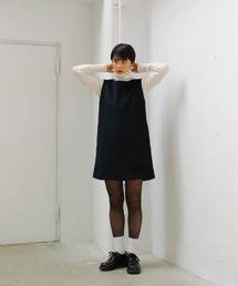 TINA：JOJUN | シャギー ジャンパースカート TINA：JOJUN(ジャンパースカート)