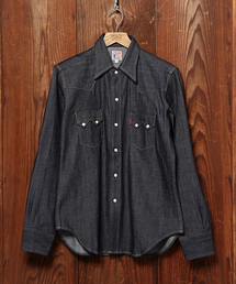 LEVI'S VINTAGE CLOTHING | LEVI'S(R) VINTAGE CLOTHING 1955 デニムシャツ リジット ソートゥースデニムシャツ(シャツ/ブラウス)