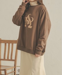 サテンロゴスウェット/【WEB/EC限定商品】