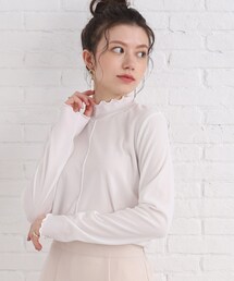 SHOO・LA・RUE | シアーハイネックプルオーバー(Tシャツ/カットソー)