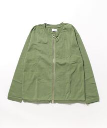 ARCH & LINE（アーチアンドライン）の「オーガニックコットン半袖プリントTシャツ OG GD COTTON CARDIGAN（カーディガン/ボレロ）」