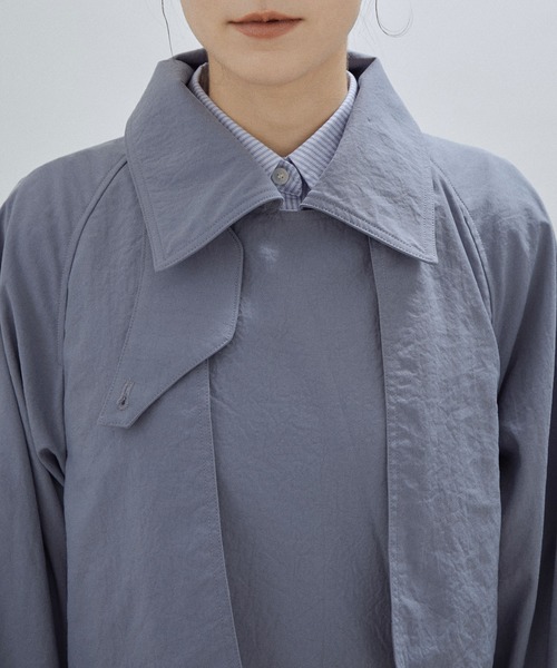 SALON adam et rope'(サロン アダム エ ロペ)の「Onibegie(オニベジ)トレンチコート(トレンチコート・レディース・ベージュ/オリーブ/ブルー系その他4・FREE)」の20枚目の写真