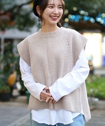 Shanti Shanti ネップシルクベスト【WEB限定】