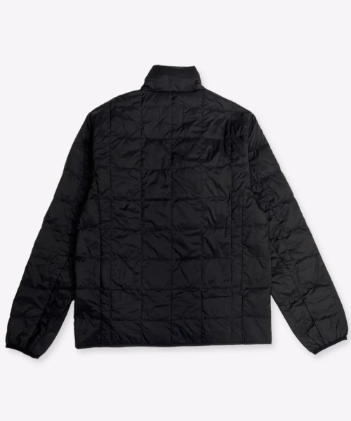 TAION(タイオン)の「【TAION】 ハイネックWジップ インナーダウンジャケット / HI NECK W-ZIP DOWN JKT(ダウンジャケット/コート・メンズ・ブラック/ベージュ/ダークブルー・2/3/4)」の6枚目の写真