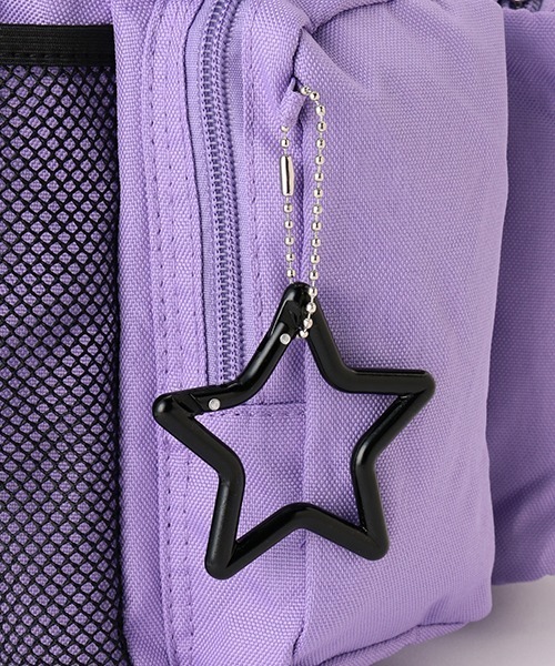 X-girl Stages（エックスガールステージス）の「★カラフルロゴバックパック（バックパック/リュック・キッズ・ブラック/パープル・FREE）」の10枚目の写真