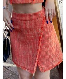 EVRIS | ツイードミニスカート【セットアップ着用可能】(スカート)