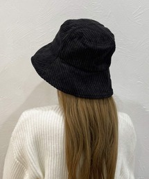 shopnikoniko（ショップニコニコ）の「コーデュロイ バケットハット（ハット・レディース）」
