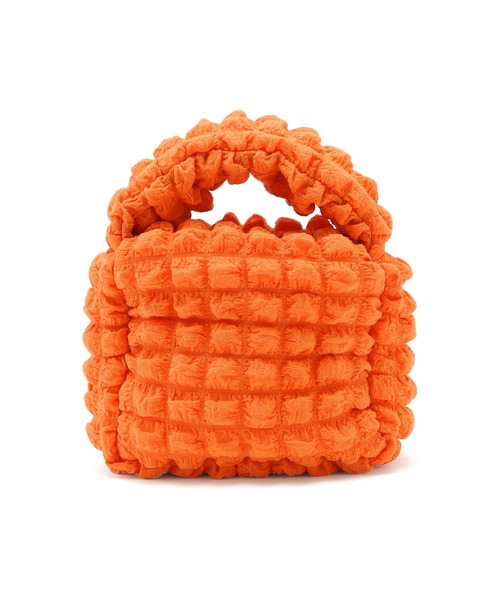 ぽこぽこジャガードワンハンドルショルダーバッグ