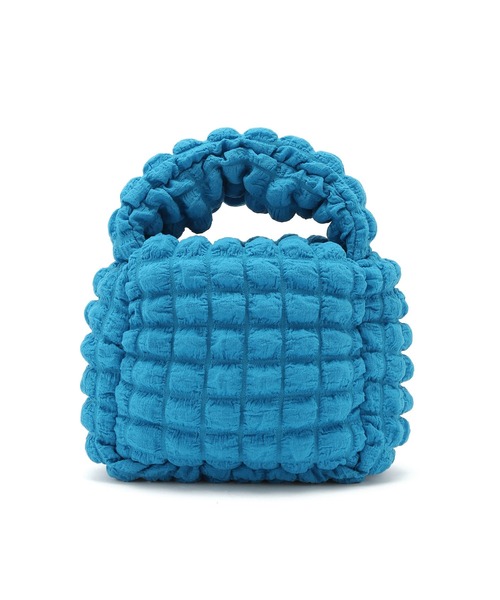 ぽこぽこジャガードワンハンドルショルダーバッグ