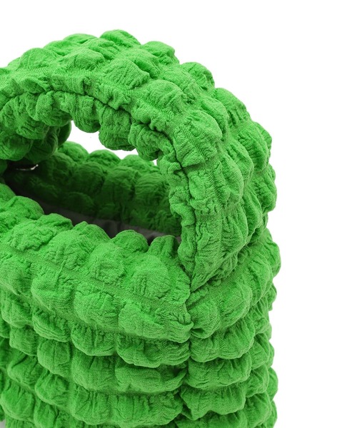 ぽこぽこジャガードワンハンドルショルダーバッグ