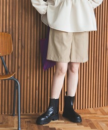 bohmal | タックハーフパンツ(その他パンツ)