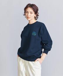 BEAUTY&YOUTH UNITED ARROWS | ＜BEAUTY&YOUTH by LOGO LINE＞刺繍 スウェット プルオーバー(スウェット)