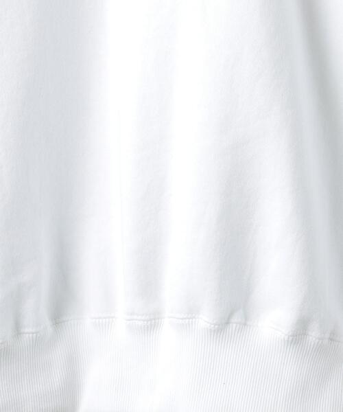 BEAUTY&YOUTH UNITED ARROWS（ビューティーアンドユースユナイテッドアローズ）の「＜BEAUTY&YOUTH by LOGO LINE＞刺繍 スウェット プルオーバー（スウェット・レディース・ホワイト/ネイビー・FREE）」の22枚目の写真