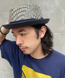 polcadot | MIX BICOLOR HAT/ミックス バイカラー ハット(ハット)