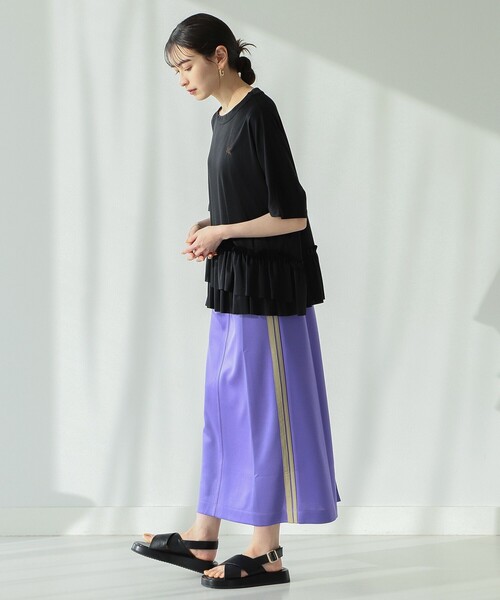 Ray BEAMS（レイビームス）の「Ray BEAMS / クロス ベルト サンダル（サンダル・レディース・オフホワイト/ブラック・36/37/38）」の7枚目の写真