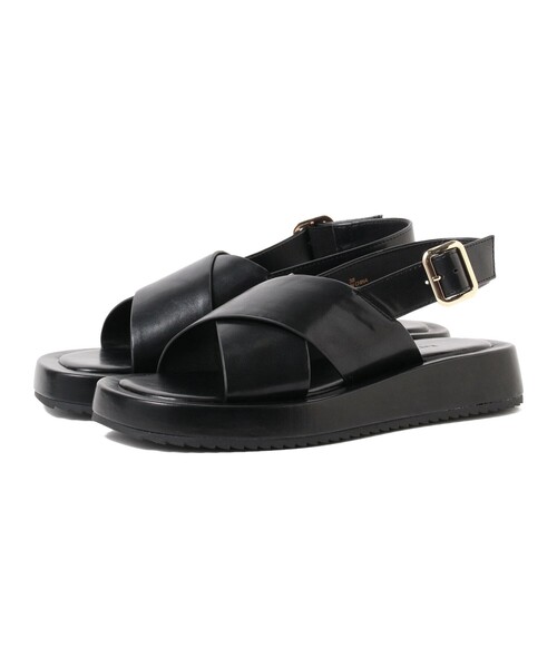 Ray BEAMS（レイビームス）の「Ray BEAMS / クロス ベルト サンダル（サンダル・レディース・オフホワイト/ブラック・36/37/38）」の13枚目の写真