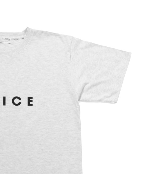 POET MEETS DUBWISE（ポエットミーツダブワイズ）の「【POET MEETS DUBWISE/ポエトミーツダブワイズ】 Voice T-Shirt ヴォイスTシャツ（Tシャツ/カットソー・メンズ・ブラック/ホワイト/ライトグレー・L/M/XL）」の9枚目の写真