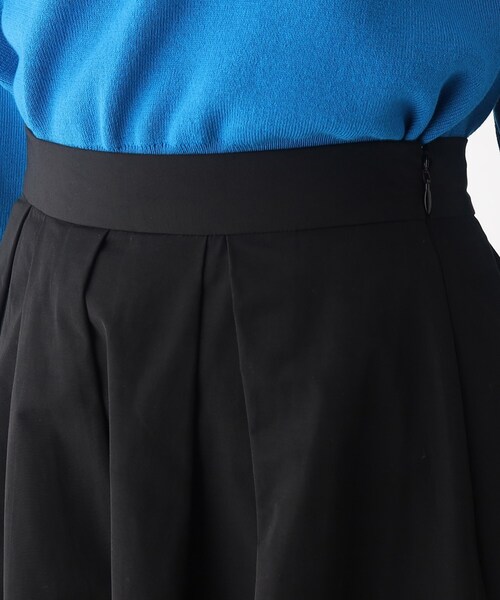 OPAQUE.CLIP(オペークドットクリップ)の「◆アシンメトリー タックフレアスカート【UVケア】(スカート・レディース・ホワイト系/ブラック/キャメル・40/38/36)」の18枚目の写真