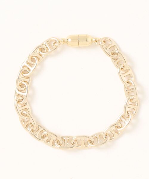 LAVEANGE（ラビアンジェ）の「【金属アレルギー対応】アンカーチェーンマグネットブレスレット（ブレスレット・レディース・シルバー/ゴールド・02/01）」の11枚目の写真