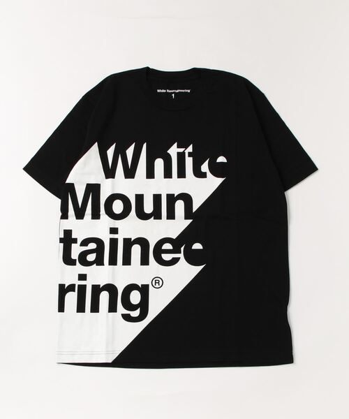 WHITE MOUNTAINEERING（ホワイトマウンテニアリング）の「WM SHADOW LOGO PRINTED T-SHIRT（Tシャツ/カットソー・メンズ・ホワイト/ブラック/ネイビー/カーキ・1/2/3）」の3枚目の写真