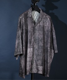 unrelaxing（アンリラクシング）の「ビッグシルエット レースシャツ　シアーシャツ（シャツ/ブラウス）」