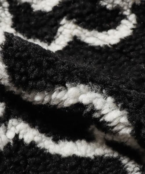 STUSSY（ステューシー）の「STUSSY/ステューシー DRAGON SHERPA JACKET フリースジャケット ボア リバーシブル 2WAY（ブルゾン・メンズ・ナチュラル/ブラック・M/L/XL/S）」の16枚目の写真