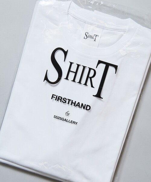 5525Gallery(ゴーゴーニーゴーギャラリー)の「SHIRT FIRSTHAND by 5525gallery/シャツファーストハンド バイ 5525ギャラリー SHT FH PACK TEE / パックTシャツ / 2枚セット/SHT FH PACK TEE / パックTシャツ / 2枚セット(Tシャツ/カットソー・メンズ・ブラック/ホワイト/グレー・MEDIUM/LARGE/SMALL)」の15枚目の写真