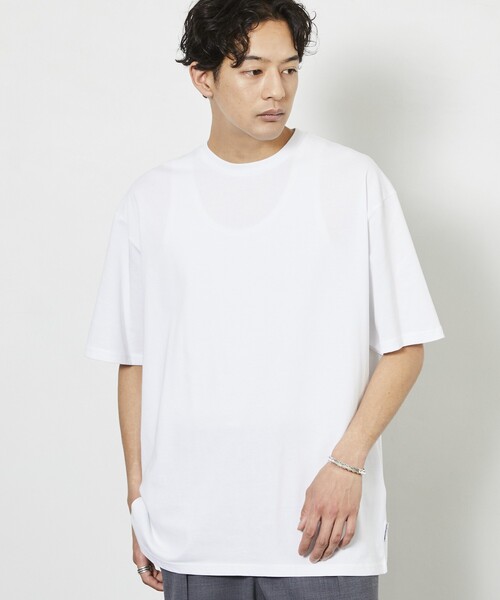 5525Gallery(ゴーゴーニーゴーギャラリー)の「SHIRT FIRSTHAND by 5525gallery/シャツファーストハンド バイ 5525ギャラリー SHT FH PACK TEE / パックTシャツ / 2枚セット/SHT FH PACK TEE / パックTシャツ / 2枚セット(Tシャツ/カットソー・メンズ・ブラック/ホワイト/グレー・MEDIUM/LARGE/SMALL)」の21枚目の写真