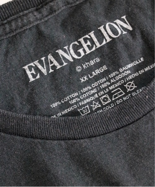 THRIFTY LOOK(スリフティールック)の「THRIFTY LOOK / スリフティールック THRIFTY ANIME TEE "EVANGELION" エヴァンゲリオン アスカ レイ アニメTシャツ(Tシャツ/カットソー・メンズ・ブラック系その他/ブラック・XX-LARGE/X-LARGE/MEDIUM)」の10枚目の写真