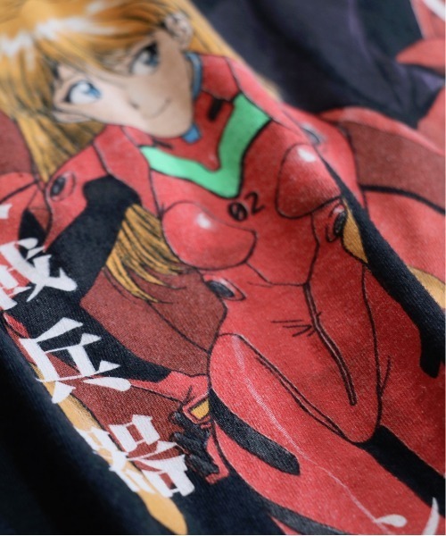 THRIFTY LOOK(スリフティールック)の「THRIFTY LOOK / スリフティールック THRIFTY ANIME TEE "EVANGELION" エヴァンゲリオン アスカ レイ アニメTシャツ(Tシャツ/カットソー・メンズ・ブラック系その他/ブラック・XX-LARGE/X-LARGE/MEDIUM)」の9枚目の写真