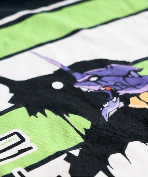THRIFTY LOOK(スリフティールック)の「THRIFTY LOOK / スリフティールック THRIFTY ANIME TEE "EVANGELION" エヴァンゲリオン アスカ レイ アニメTシャツ(Tシャツ/カットソー・メンズ・ブラック系その他/ブラック・XX-LARGE/X-LARGE/MEDIUM)」の4枚目の写真