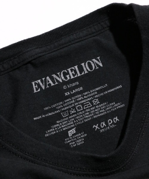 THRIFTY LOOK(スリフティールック)の「THRIFTY LOOK / スリフティールック THRIFTY ANIME TEE "EVANGELION" エヴァンゲリオン アスカ レイ アニメTシャツ(Tシャツ/カットソー・メンズ・ブラック系その他/ブラック・XX-LARGE/X-LARGE/MEDIUM)」の11枚目の写真