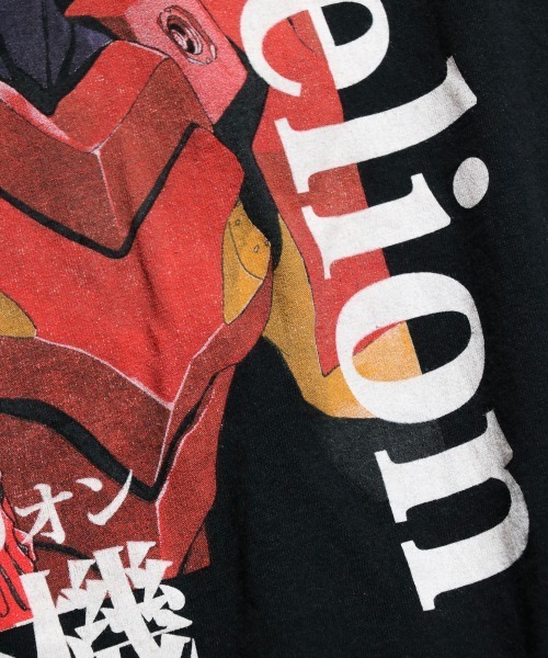 THRIFTY LOOK(スリフティールック)の「THRIFTY LOOK / スリフティールック THRIFTY ANIME TEE "EVANGELION" エヴァンゲリオン アスカ レイ アニメTシャツ(Tシャツ/カットソー・メンズ・ブラック系その他/ブラック・XX-LARGE/X-LARGE/MEDIUM)」の14枚目の写真