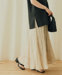 SENSE OF PLACE by URBAN RESEARCH | シアーチェックマーメイドスカート(スカート)