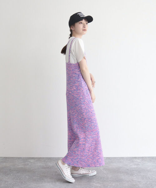UNIVERSAL OVERALL(ユニバーサルオーバーオール)の「【UNIVERSAL OVERALL/ユニバーサルオーバーオール】ロゴ刺繍メッシュキャップ(キャップ・レディース・ブラック/ネイビー・FREE)」の5枚目の写真