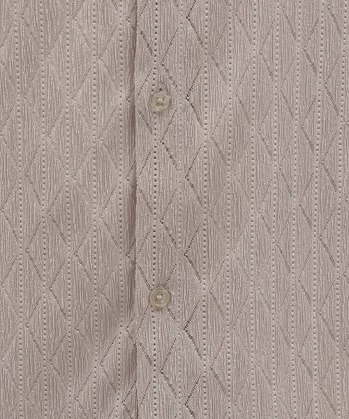 LAKOLE（ラコレ）の「レースシャツ / 191800（シャツ/ブラウス・メンズ・オフホワイト/ベージュ/グリーン/ブラック・X-LARGE/LARGE/MEDIUM）」の8枚目の写真