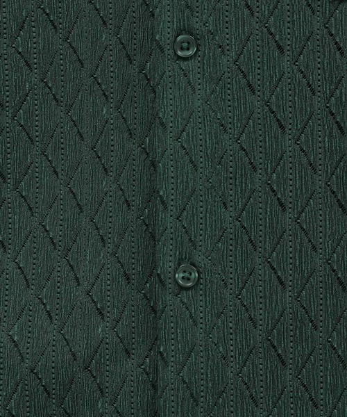 LAKOLE（ラコレ）の「レースシャツ / 191800（シャツ/ブラウス・メンズ・オフホワイト/ベージュ/グリーン/ブラック・X-LARGE/LARGE/MEDIUM）」の16枚目の写真