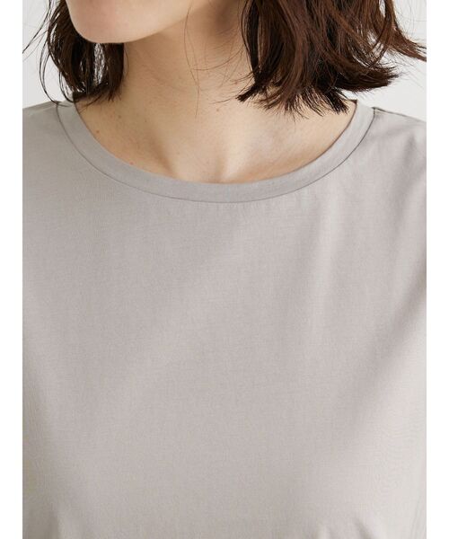 ELENCARE DUE（エレンカーレデュエ）の「・ELENCARE　DUE　フレアスリーブTシャツ（Tシャツ/カットソー・レディース・ブラック/グレイッシュベージュ/オフホワイト/レッド・FREE）」の13枚目の写真