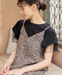 ・ELENCARE　DUE　フレアスリーブTシャツ