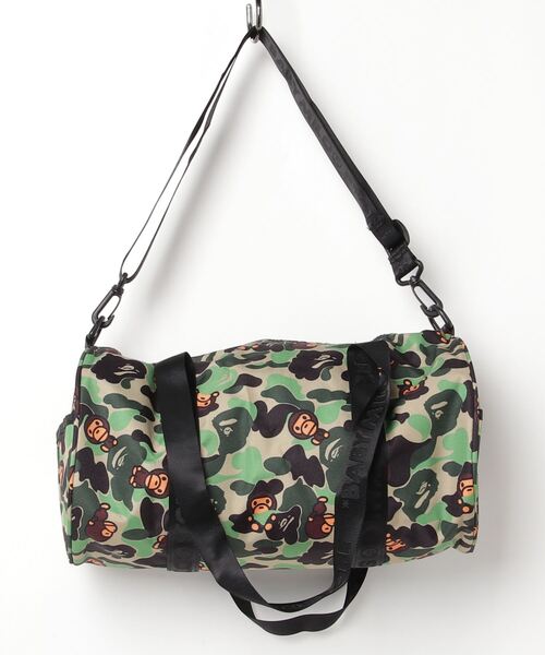 A BATHING APE（アベイシングエイプ）の「BABY MILO DUFFEL BAG（ドラムバッグ・レディース・グリーン・FREE）」の6枚目の写真