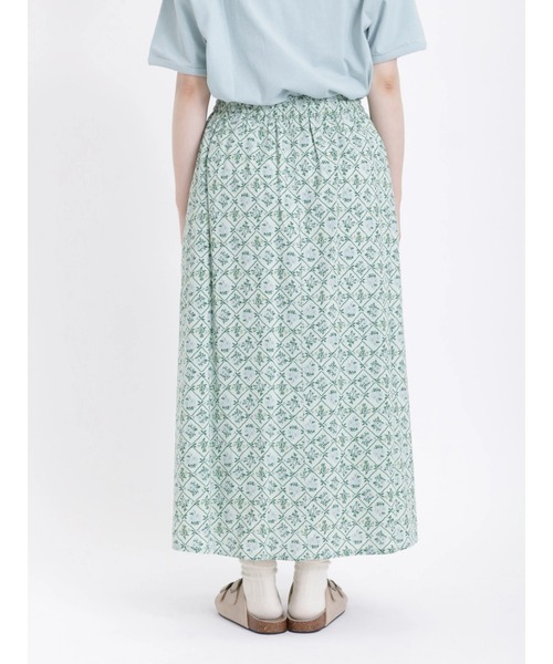 Samansa Mos2（サマンサ モスモス）の「レトロ壁紙風柄スカート（スカート・レディース・ベージュ/ミント/チャコール・ﾌﾘ-）」の19枚目の写真