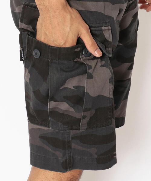 AVIREX（アヴィレックス）の「BASIC FATIGUE SHORTS / ベーシック ファティーグ ショーツ / AVIREX /アヴィレックス（カーゴパンツ・メンズ・グレー/ブラック/カーキ/オリーブ系/オリーブ系1/グレー系その他7・L/M/S/2XL/XL）」の15枚目の写真