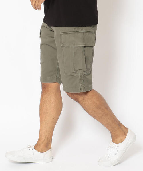 AVIREX（アヴィレックス）の「BASIC FATIGUE SHORTS / ベーシック ファティーグ ショーツ / AVIREX /アヴィレックス（カーゴパンツ・メンズ・グレー/ブラック/カーキ/オリーブ系/オリーブ系1/グレー系その他7・L/M/S/2XL/XL）」の5枚目の写真