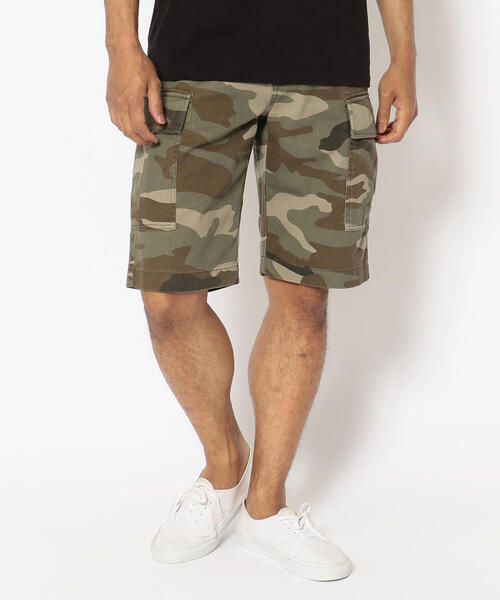 AVIREX（アヴィレックス）の「BASIC FATIGUE SHORTS / ベーシック ファティーグ ショーツ / AVIREX /アヴィレックス（カーゴパンツ・メンズ・グレー/ブラック/カーキ/オリーブ系/オリーブ系1/グレー系その他7・L/M/S/2XL/XL）」の6枚目の写真