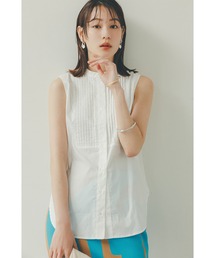 N.（N. Natural Beauty Basic） | ◆ノースリピンタックブラウス(シャツ/ブラウス)